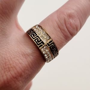 Vintage Greek-Fret Ring